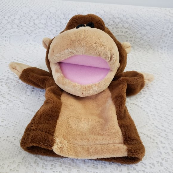 Gund Kids Plush Monkey Hand Puppet 10” - Picture 4 of 5